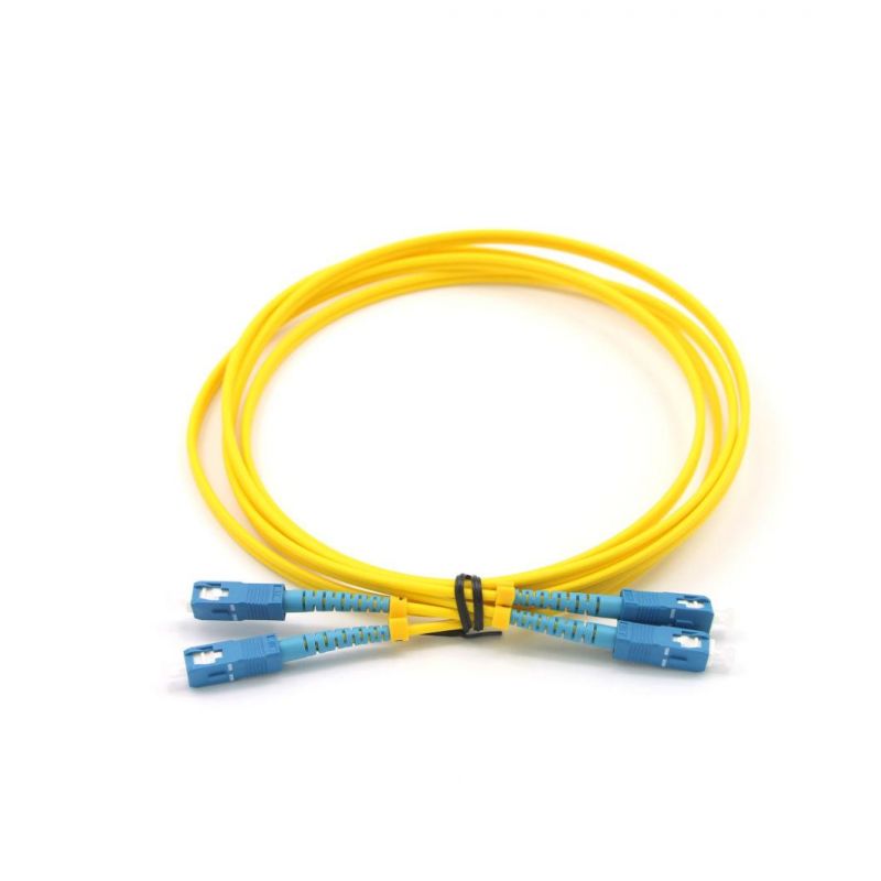 Sc-Sc G652D Duplex Fiber Optic Cable with 2 Meters
