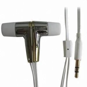 Fashion Boot Style MP3 Stereo in-Ear Earphone W. Flat Cable for iPhone, Sunsamg, Blackberry, etc (SNY5550)