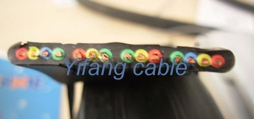 Neoprene Rubber Elevator Flat Travelling Cable Manufacture