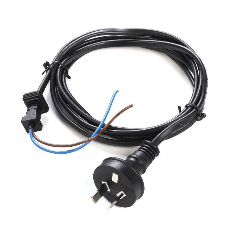 Australia Two Pins Power Cord SAA Approved and Qt2 Connector (AL101+AL117)