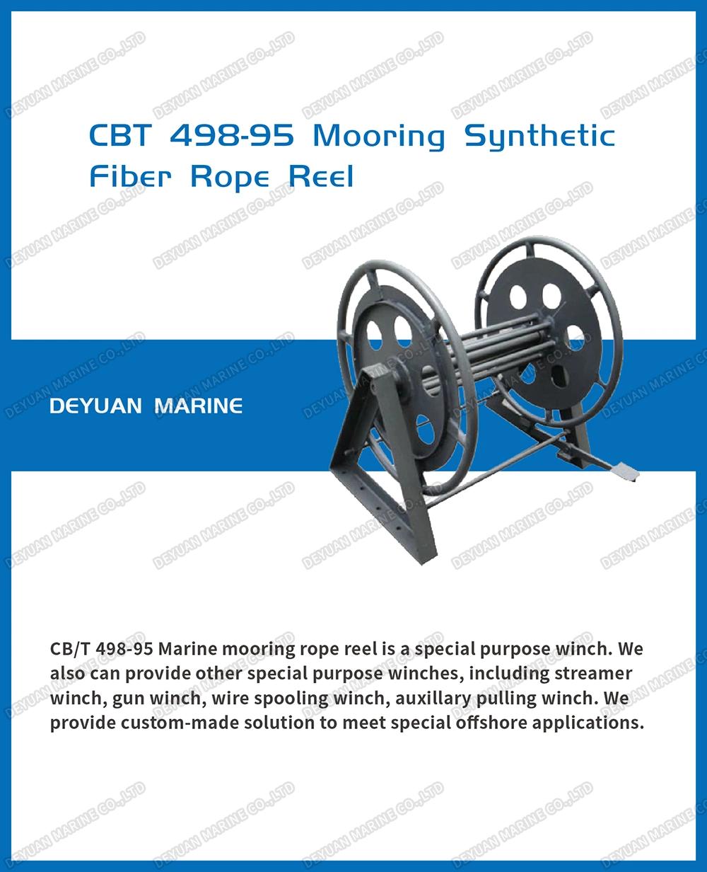 Mooring Synthetic Fiber Rope Reel for Fiber Wires