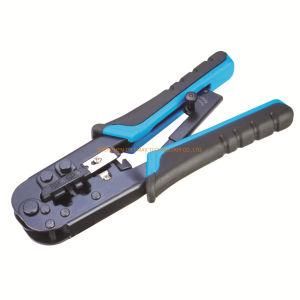 Crimping Tool Supports 8p8c/ RJ45 6p6c/Rj12, 6p4c/Rj11 6p2c, 4p4c&4p2c with Small Cable Stripper