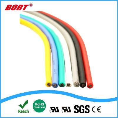 UL10368 7 Color High Resistant Silicone Rubber Insulation Cable Wire