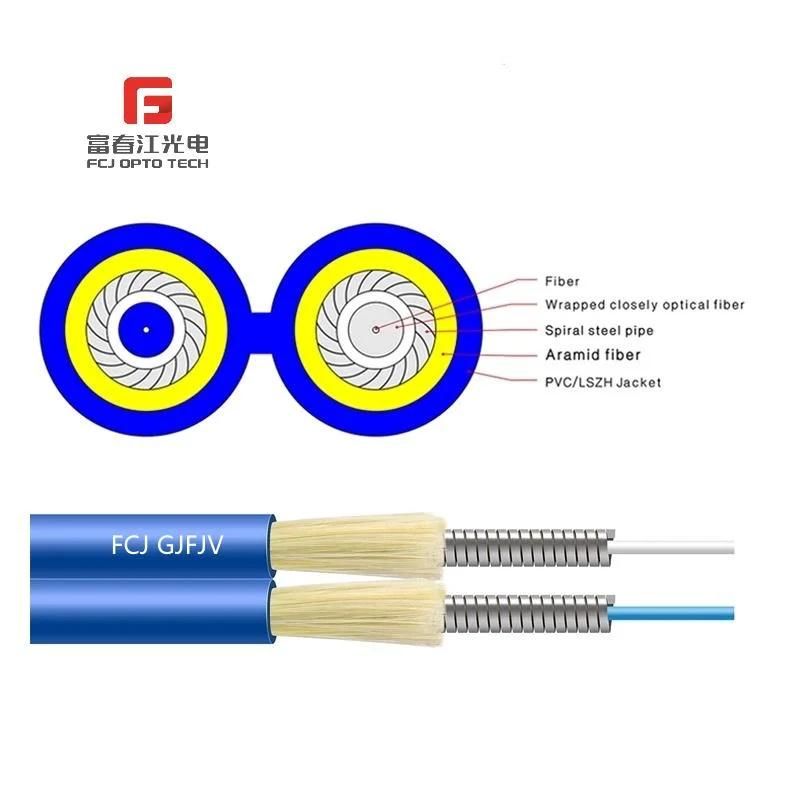 Om3-300 PVC/LSZH Multi-Mode Fiber Optical Cable From a 30-Year-Old Factory