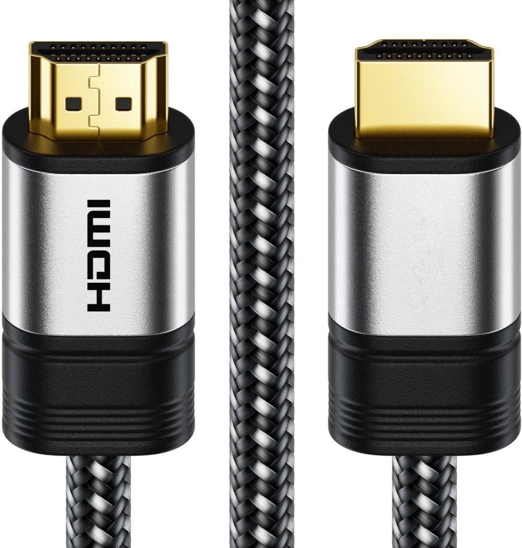 8K HDMI Cable Premium 48Gbps High-Speed HDMI 2.1 Audio Video Cable with Enhanced Audio Return (eARC) 3m Anti-Tangle