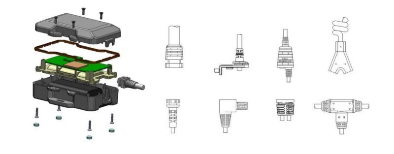 Over Molding Strain Relief with Bending Test Requirement for Cable Assembly