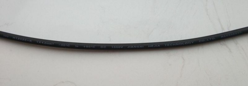 TUV UL Certificated 2.5mm2 PV1f Solar Cable Photovoltaic Cable