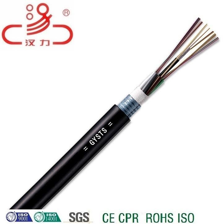 Fiber Optic Cable GYTC8S Outdoor Sm 9/125 Armored/ Cable