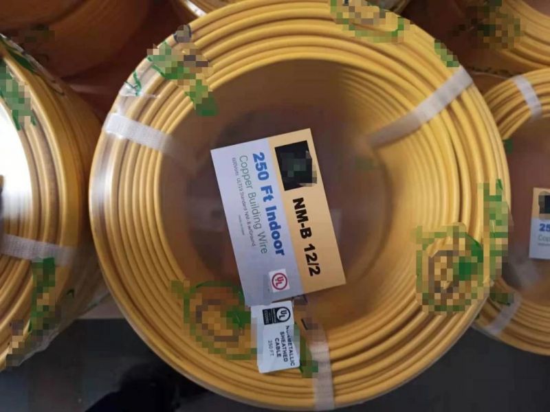 UL Listed 719 Solid Copper Nm-B Electric Cable