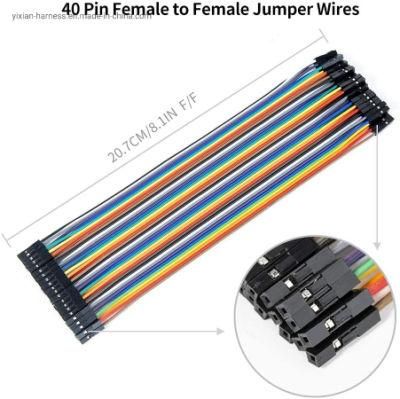 Multicolorful Cable Wire Harness with 1p 2p 3p 4p 5p 6p 10p 20p 30p Male to Female Connector
