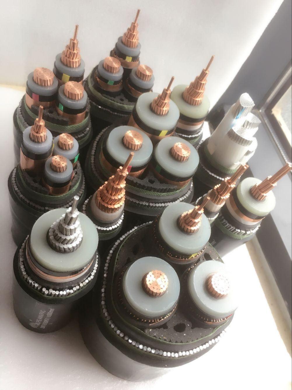 Na2xs (FL) 2y 12/20 Kv 1X95/50mm2 Longitudinal Sealing HDPE Cable