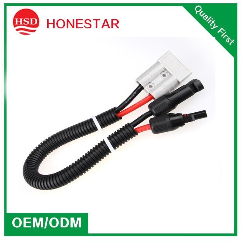 Solar Mc4 to Anderson 50A 600V Powerpole Adapter Connector Male and Female Solar Panel Cable