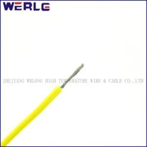 Agrp 1.5 Yellow Fiberglass Braided Silicon Rubber 300V 200c Insulated Tinned Coppr Conductor Wire
