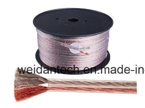 High Quality 10meter AWG15 Two Conductor Speaker Audio Cable