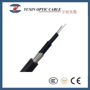 24/72/96 Core Glass Yarn Armored ADSS Optical Fiber Cable (GYFTY63-FS)