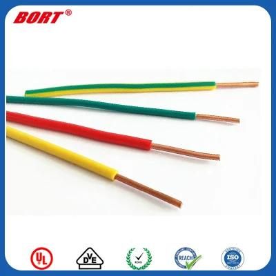 80c Single Bare Copper Conductor Hook up Wire with PVC Insulated for Class Two Circuits