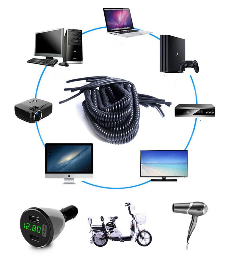 250 People Factory Control Spring Cables Powe Cable for CNC Machine
