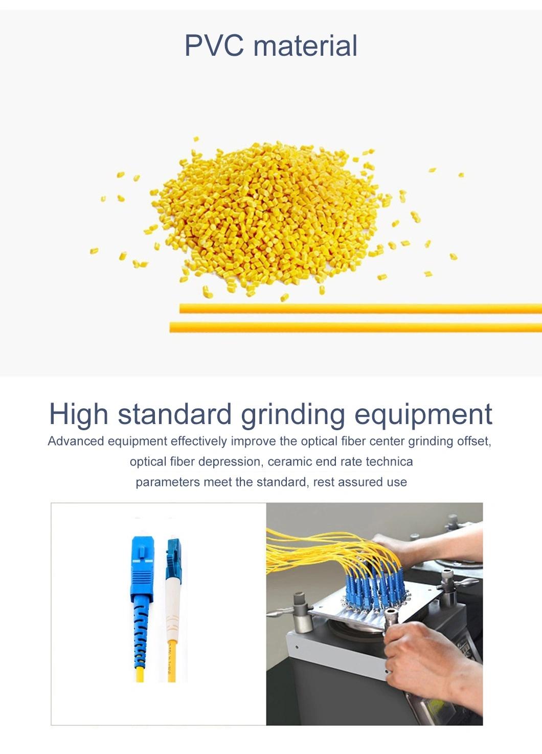 Factory Prices Fiber Optic Patch Cable Sc LC St FC Connector Pigtail Patch Cord