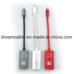 15cm Aluminum Alloy Shell Type C to HDMI Female Adapter
