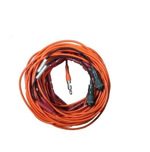24 Channel Seismic Spread Cable Seismic Refrection Cable for Geode Pasi Seismic Cables