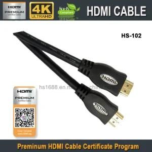 M/M New Style 2.0V 4k HDMI to HDMI Premium Cable
