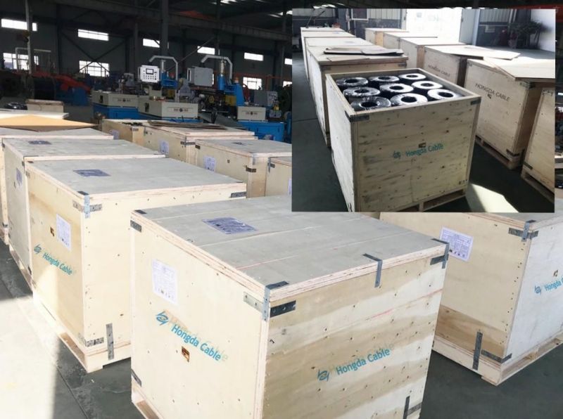 Two Conductor Lay Parallel Insulated Telephone Cable Drop Wire