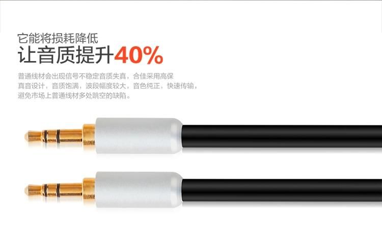 3.5mm RCA Cable 1RCA Male to 1RCA Stereo Audio Cable Gold-Plated Compatible with Speaker, Receiver, Home Theater, Subwoofer