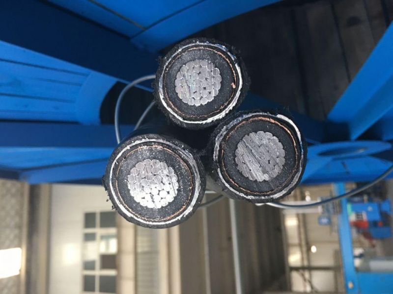 18/30/36kv NFC 33 226 3X240 mm2 Alu Cis Cable Hta Torsade Cable