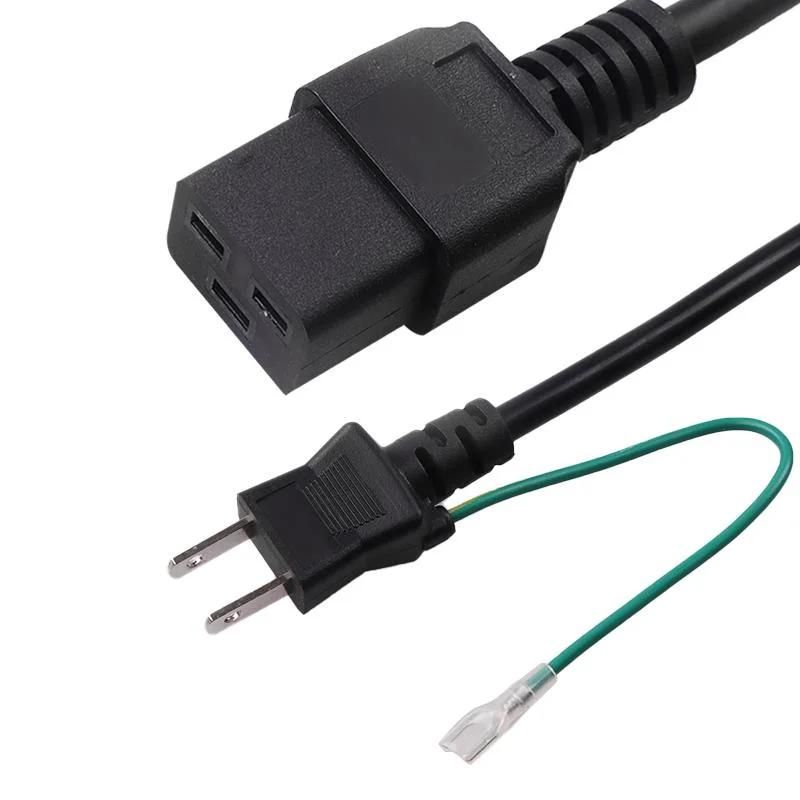 PSE Approval Japan Power Cord with Outer Earthing Wire