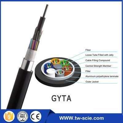Outdoor Loose Tube Anti-Rodent Duct or Aerial Multi Mode Fiber Cable GYTA GYTS
