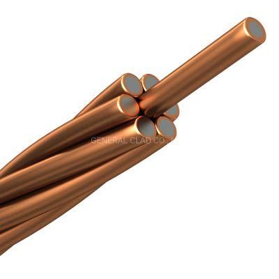 Grounding Wire 19#6 AWG Copper Clad Steel Stranded Wire
