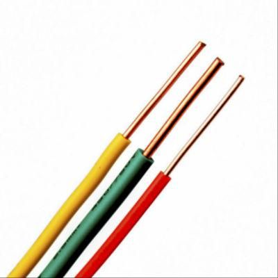 Environmentally Friendly European 300/500V PVC Insulated Copper Electrical Wire