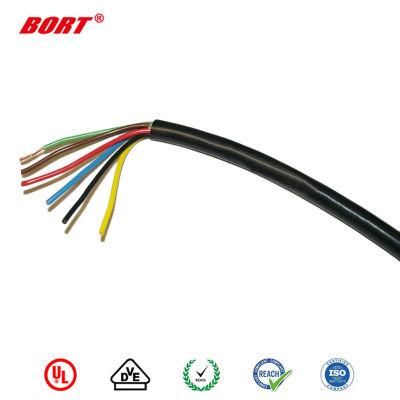 UL20276 AWG Multi Core Shielded Cable PVC Jacket Flexible Cord Electric Wire Cable