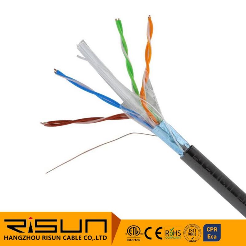 23AWG FTP CAT6 4pair Network Cable
