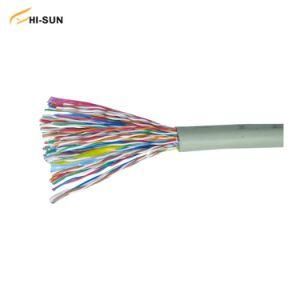 50 Pairs Type Wire Copper Unshielded Backbone Category 3 /Category 5 Telephone Cable