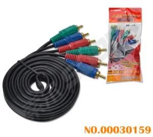 1.8m Male to Male 3 RCA to 3 RCA AV Cable