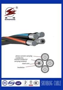 ABC Aluminum/Alloy Conductor XLPE Insulation Aerial Bunded ABC Cable