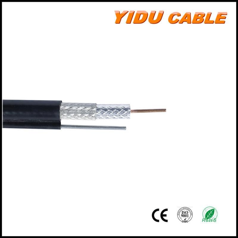 Single Core Solid Copper Conductor RG6 Rg59 Rg58 Coaxial Cable CCTV Camera Cable