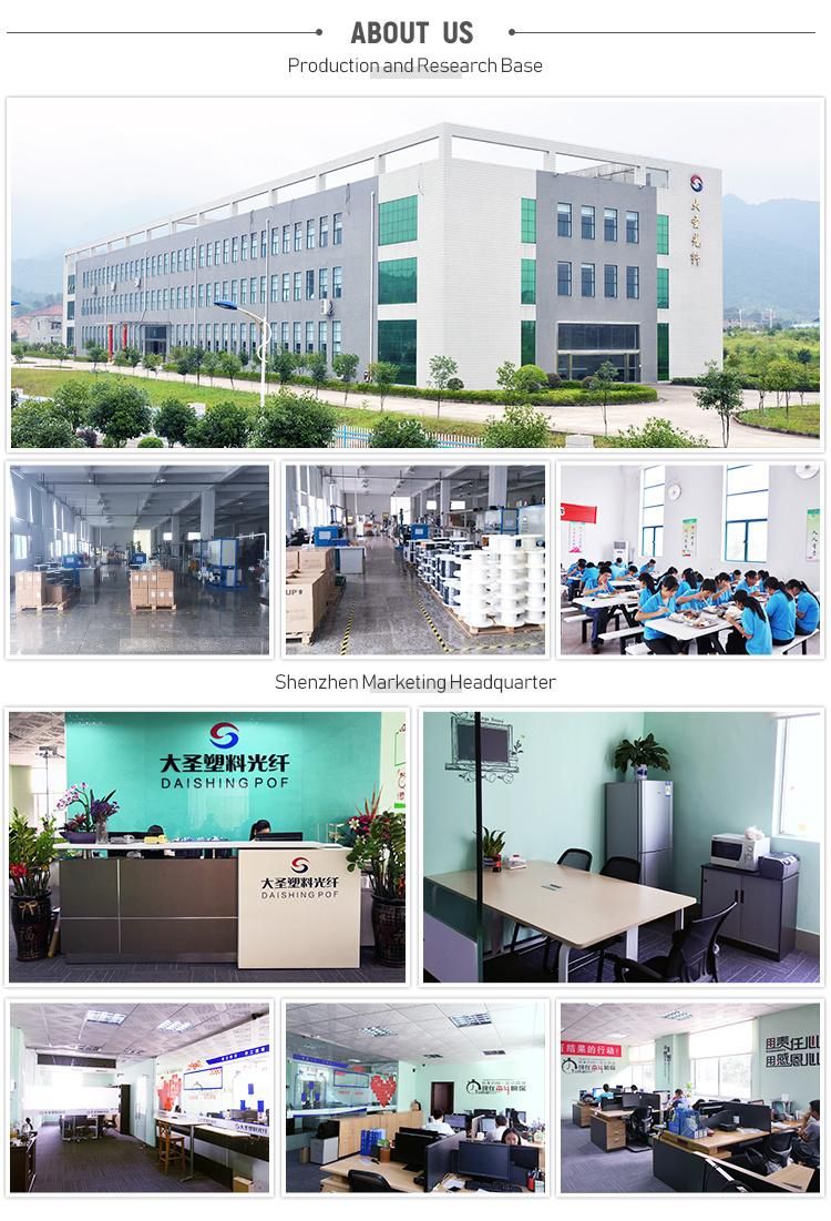 PMMA Multi-Stranded Fiber Optic Cable