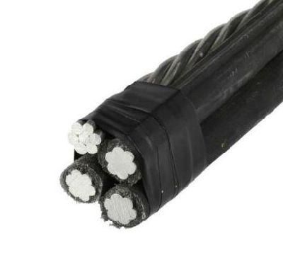 Quadruplex Service Drop 4core AAC AAAC ACSR Conductor Cable Overhead Insulated ABC Cable Aerial Bundled Cable