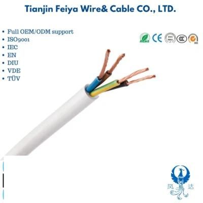 450/750V Halogen-Free H07zz-F Rubber Power Cable Aluminium Control Electric Coaxial Cable Waterproof Rubber Wire Cable
