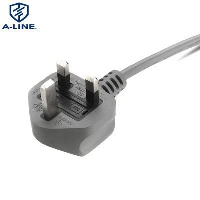 VDE Certificated UK 3 Pins AC Power Cord Factoty