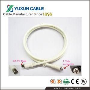 IEC Male to F Male RG6 CATV Antenna Cable