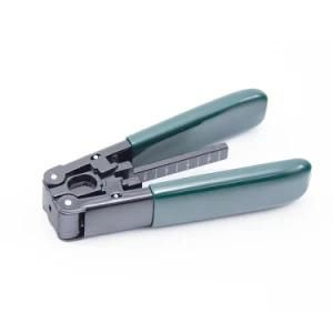 Electrical FTTH Drop Fiber Optic Cable Wire Stripper