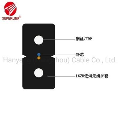 FTTH Cable G652D G652A G657A1 Drop Cable Single Mode 1 2 4 6core Connector Adapter Splitler