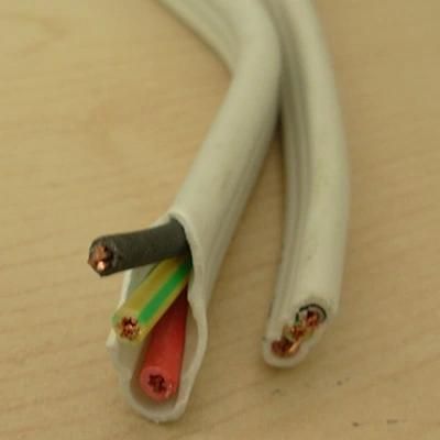 PVC Insulated Building Wire Electric Wire Flat 2X2.5+1.5 Twin Wire