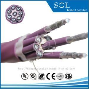 75Ohm 8 Cores SCCS Conductor Quad RG59 Coaxial Cable