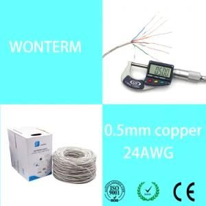 Mobile Phone Data Cable in White PVC