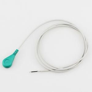 Custom DIY Purpose Shielded Emg/ECG 4.0mm Electrode Snap Lead Wire