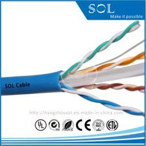 Indoor Network 23AWG 4P Gigabit UTP CAT6 Computer Cable